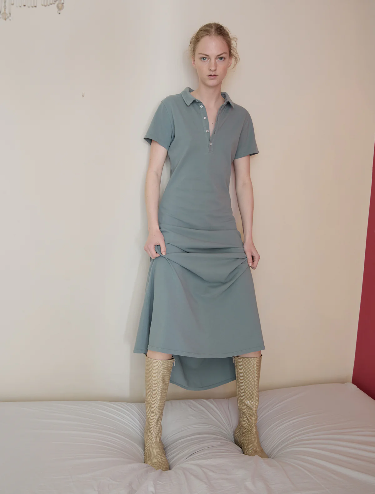 no 2763 / PW Polo Dress - Image 6